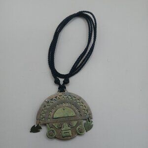 Adjustable Bronze Necklace Tumi Design Pre-Columbian Andean Crafts